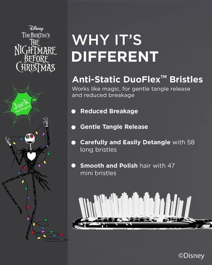 UNbrush Disney The Nightmare Before Christmas Detangling Brush - Jack Skellington