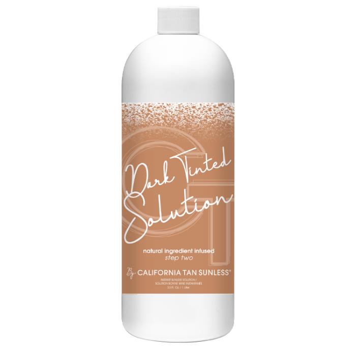California Tan Sunless Dark Tinted Solution 33 oz.