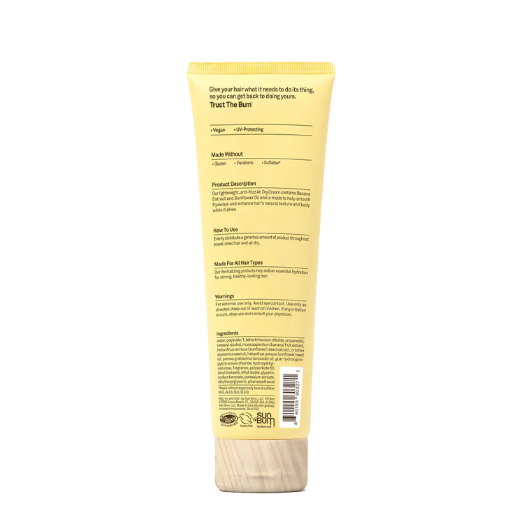 Sun Bum Air Dry Styling Cream 6 oz.