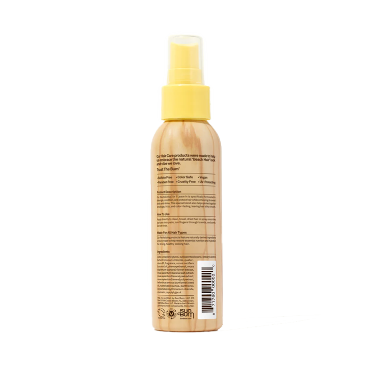 Sun Bum 3-in-1 Leave in Conditioner 4 oz.