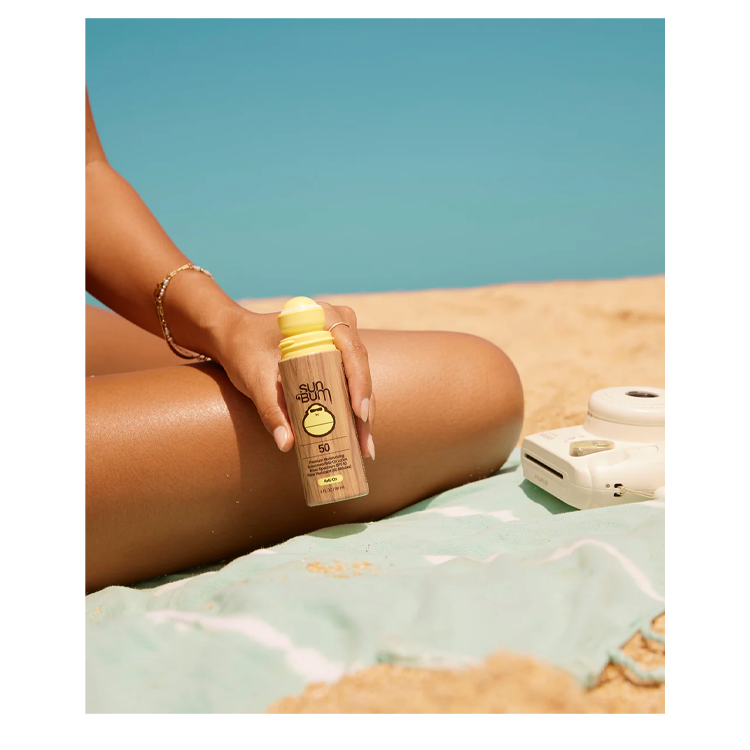Sun Bum Original SPF 50 Sunscreen Roll-On Lotion 3 oz