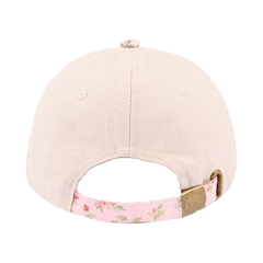 Zenana Cap Two Tone Pink Floral Print- Salty Zenana