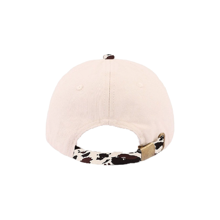 Zenana Cap Two Tone Cow Print - Mama