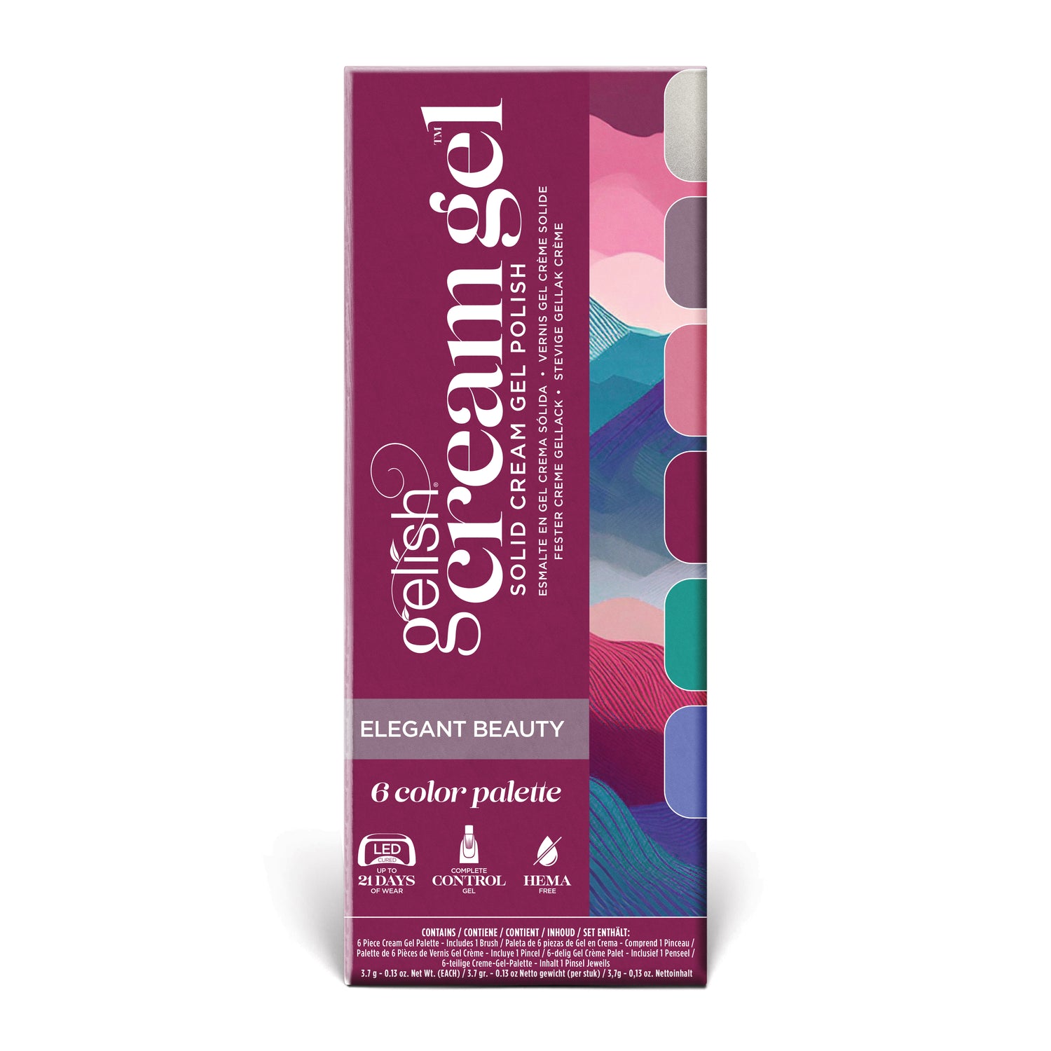Gelish Cream Gel Pallette - Elegant Beauty