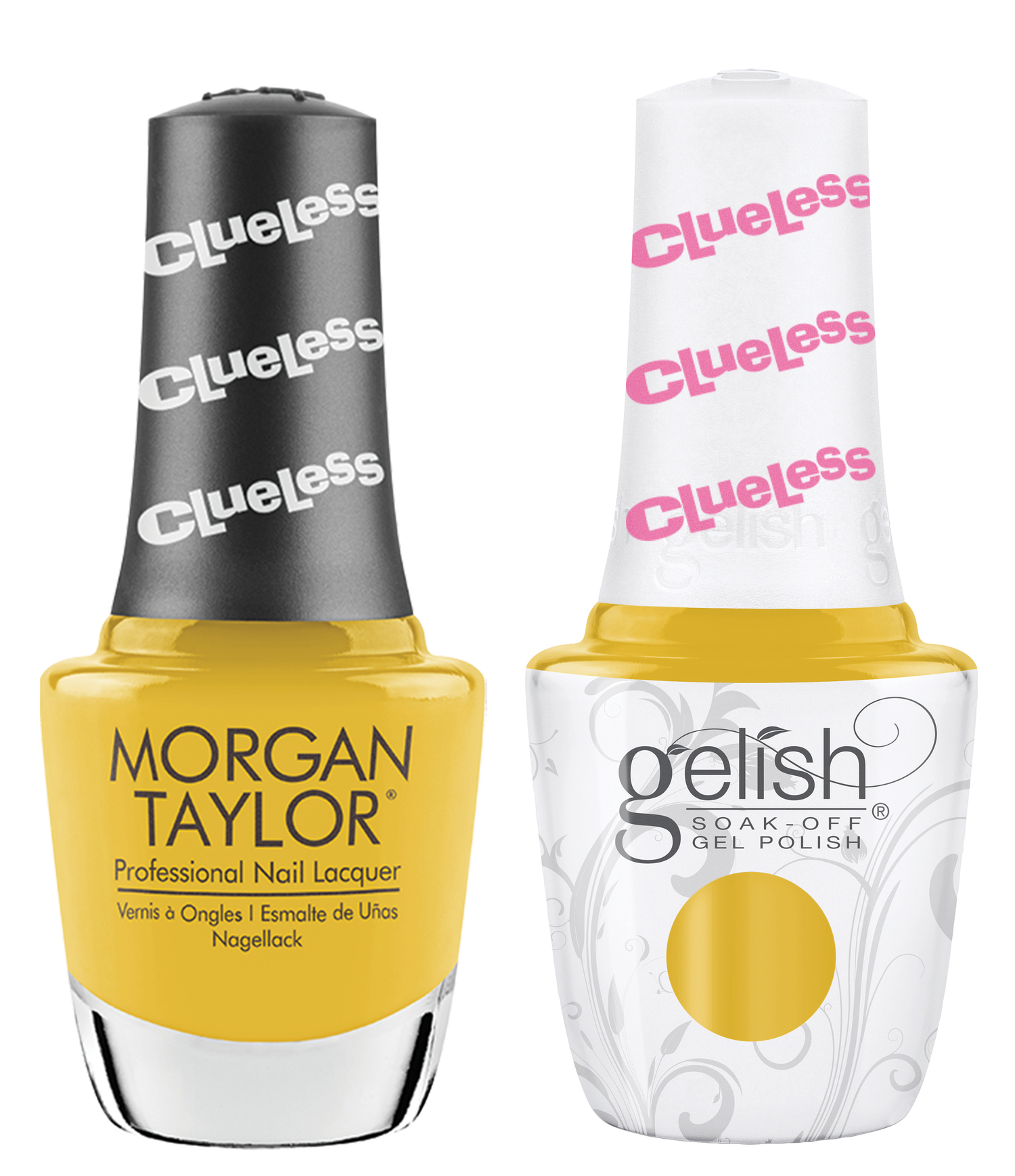 Gelish Morgan Taylor Combo Ugh, As If 0.5 oz.