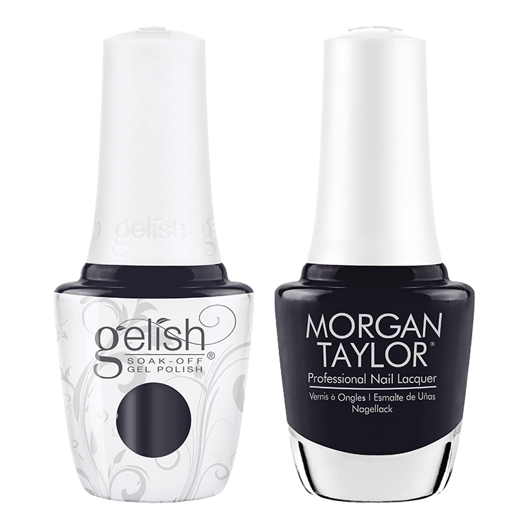 Gelish & Morgan Taylor Duo - Night After Night .5 oz.