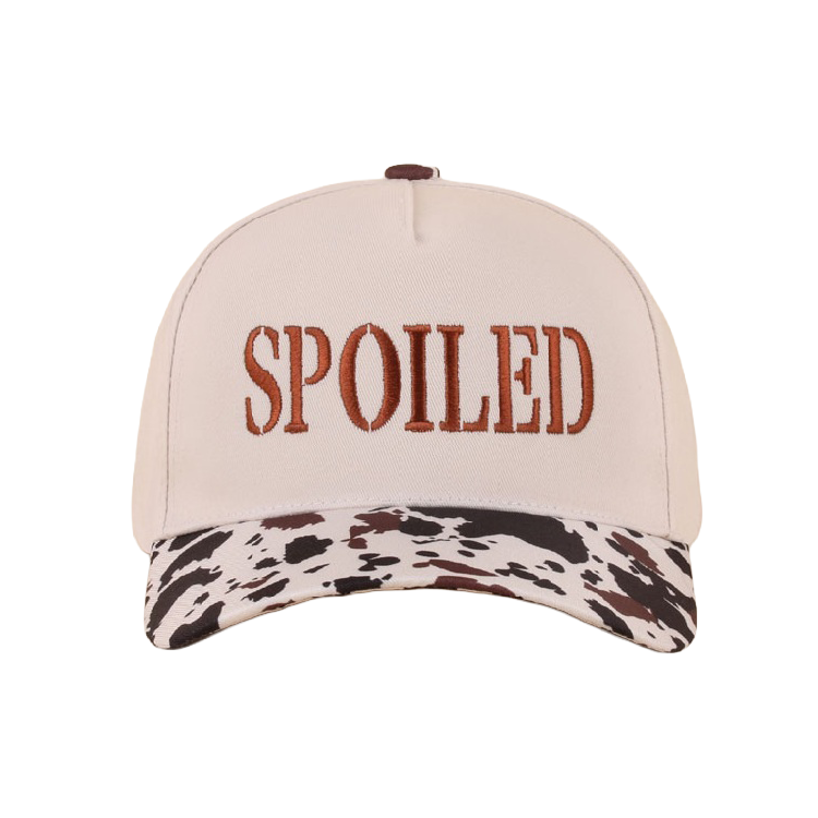 Zenana Cap Two Tone Spoiled- Cow