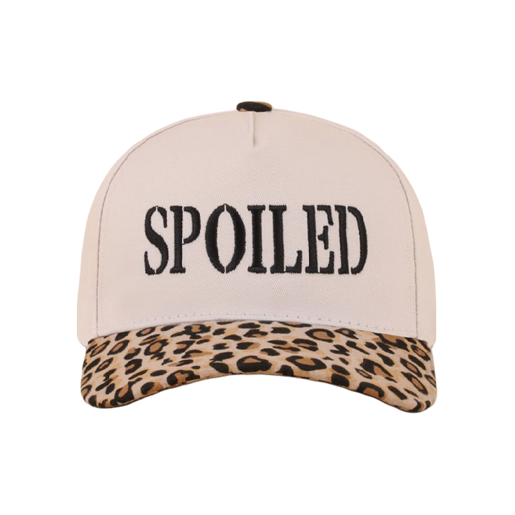 Zenana Cap Two Tone Spoiled- Leopard