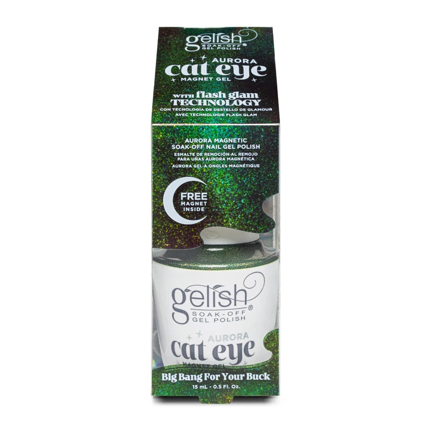 Gelish Soak-Off Gel Polish Aurora Cat Eye - Big Bang For Your Buck