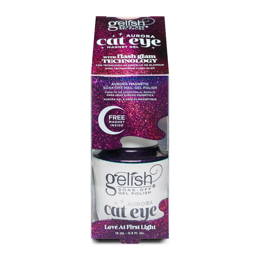 Gelish Soak-Off Gel Polish Aurora Cat Eye - Love at First