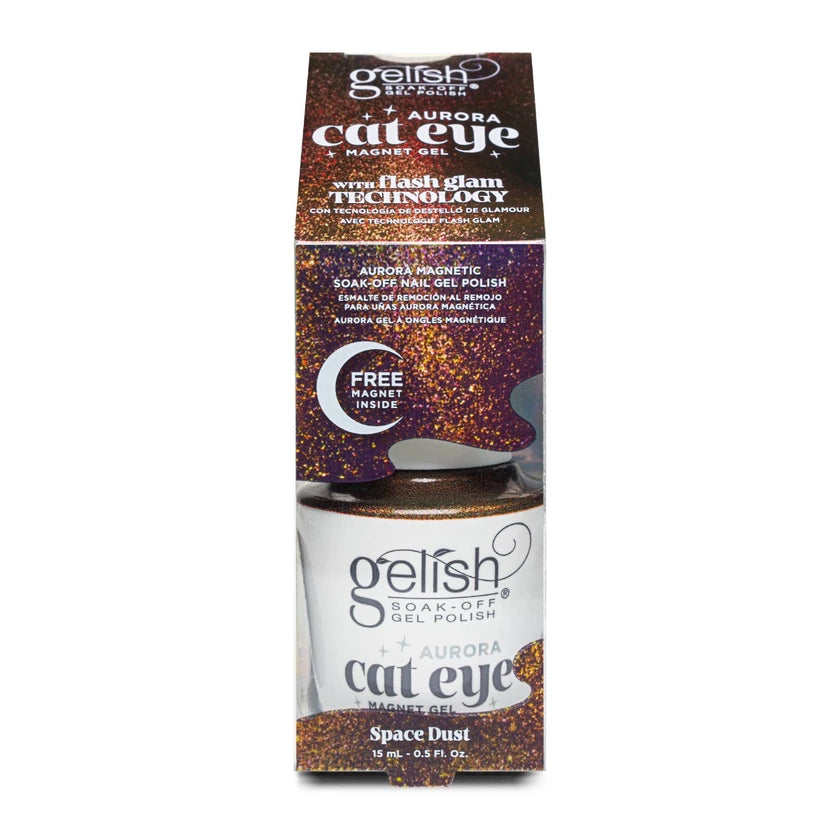 Gelish Soak-Off Gel Polish Aurora Cat Eye - Space Dust