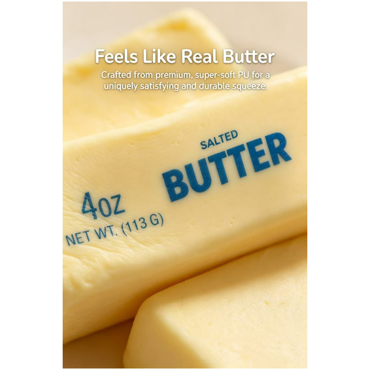Butter Stick Stress Relief Squeezy