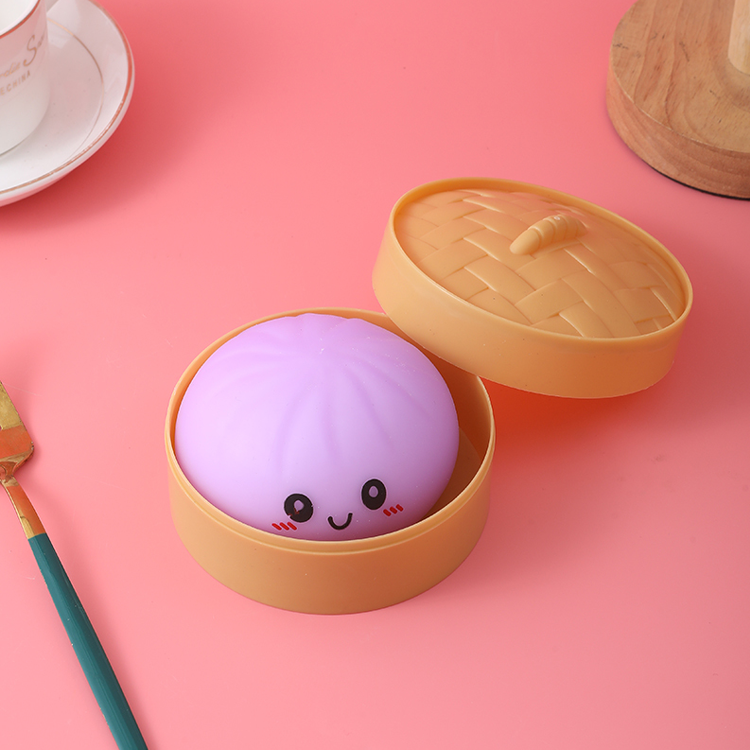 Dumpling Glow In The Dark Mystery Squishy Assorted