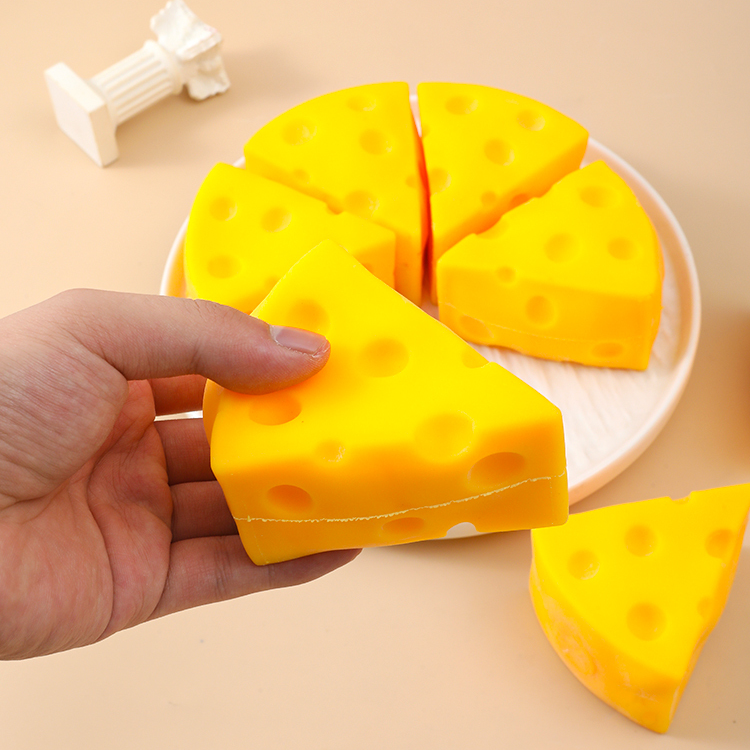 Squishy Cheese Stress Relief