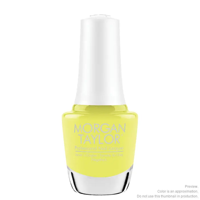 *Pre-Order* Morgan Taylor Nail Lacquer Keep It Juicy Lemon Drop Lush 0.5 oz.