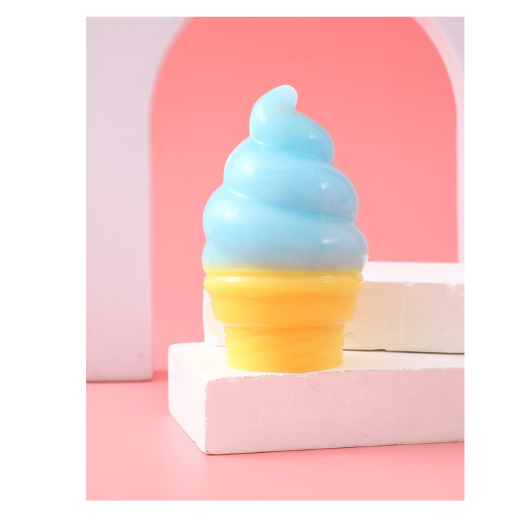 Squishy Ice Cream Cone - Blue