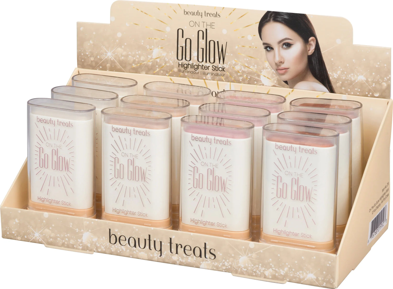 Beauty Treats On The Glow Highlighter 12 Count Display