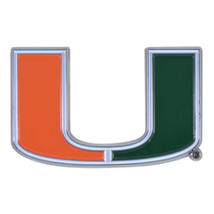 Fanmats Miami Hurricanes Color Emblem Fanmats