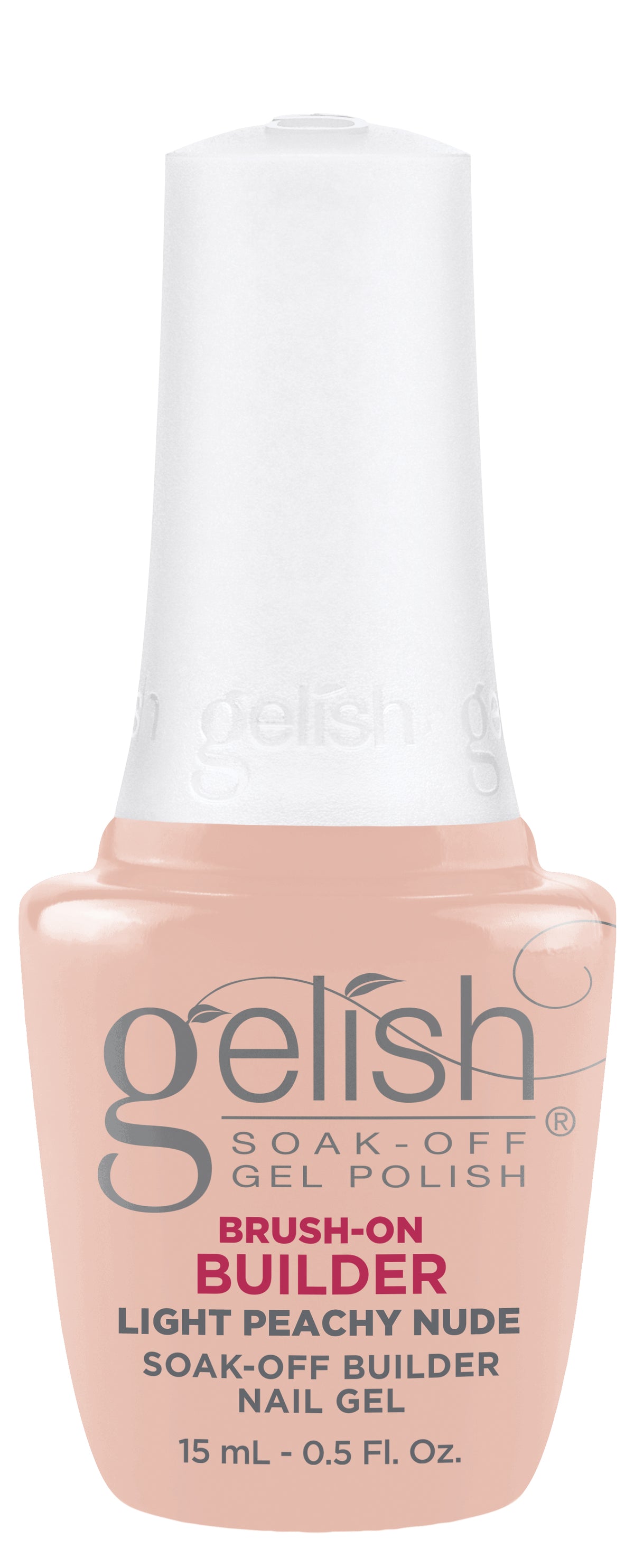 Gelish Hema-Free Brush-On Builder Peachy Nude.5 oz
