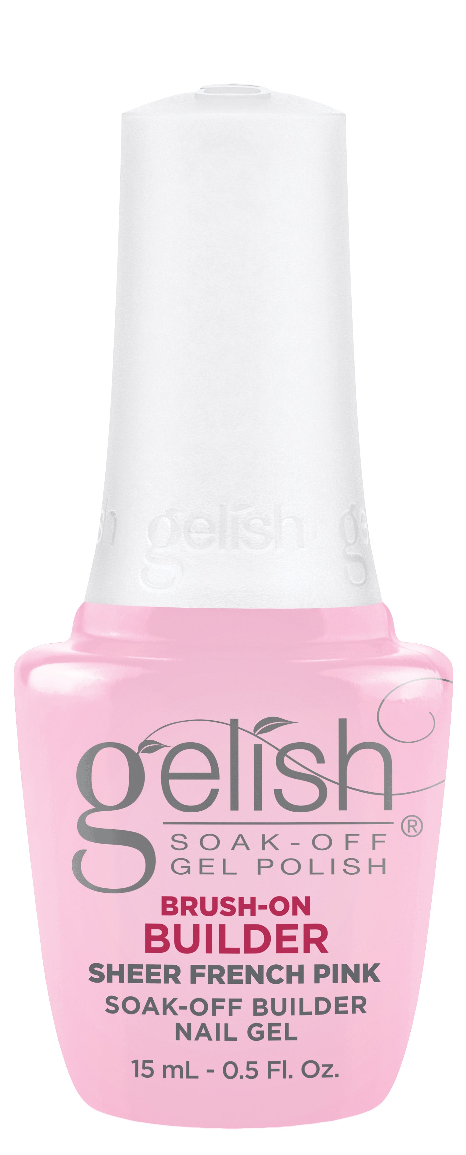 Gelish Hema-Free Brush-On Builder Sheer French Pink .5 oz