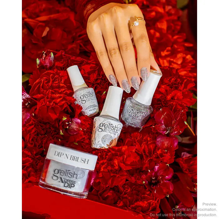 Gelish & Morgan Taylor Trio Floral Wonderland - Crystal Snowdrop