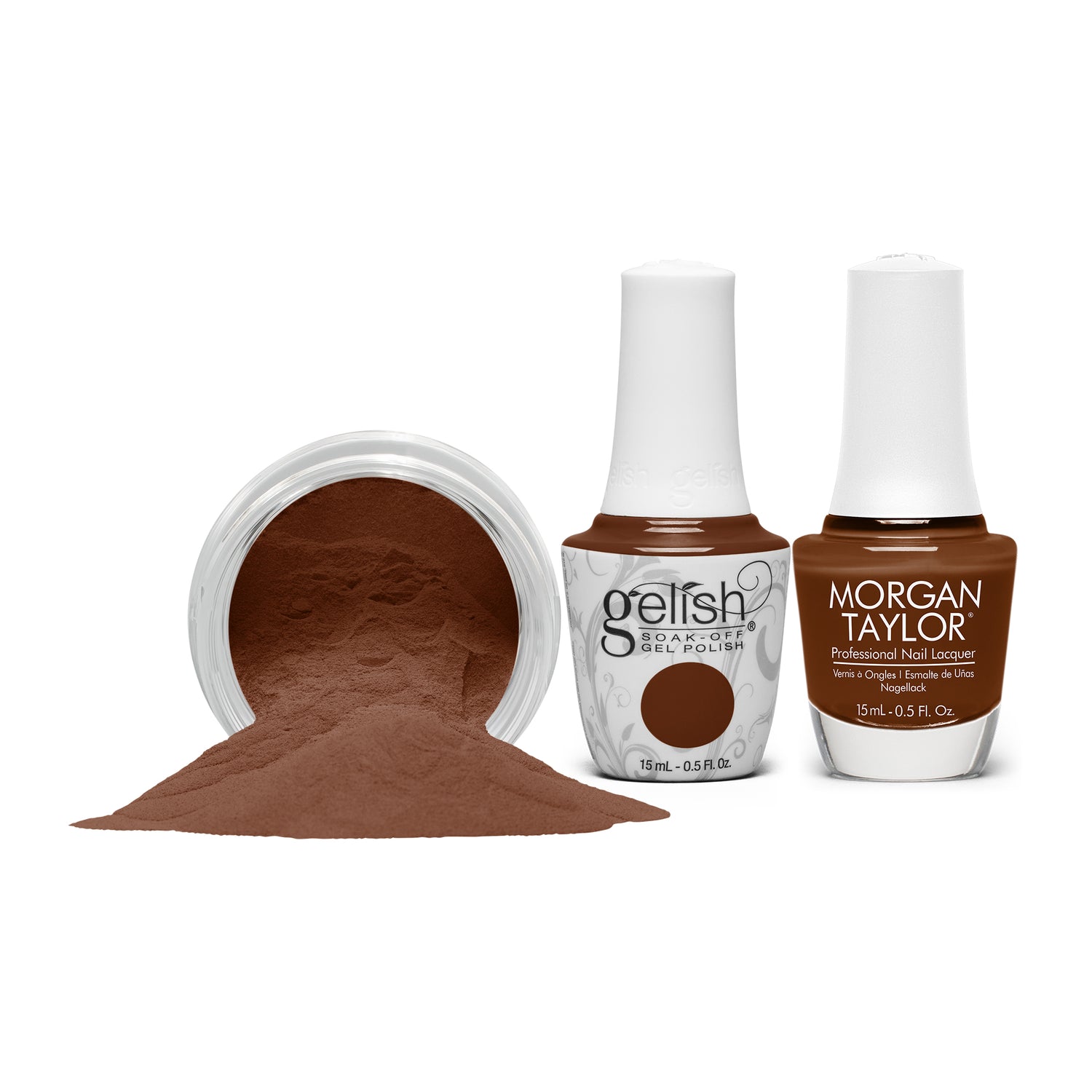 **PRE-ORDER**Gelish & Morgan Taylor Bougie By Nature Collection Trio – Cedar You Later