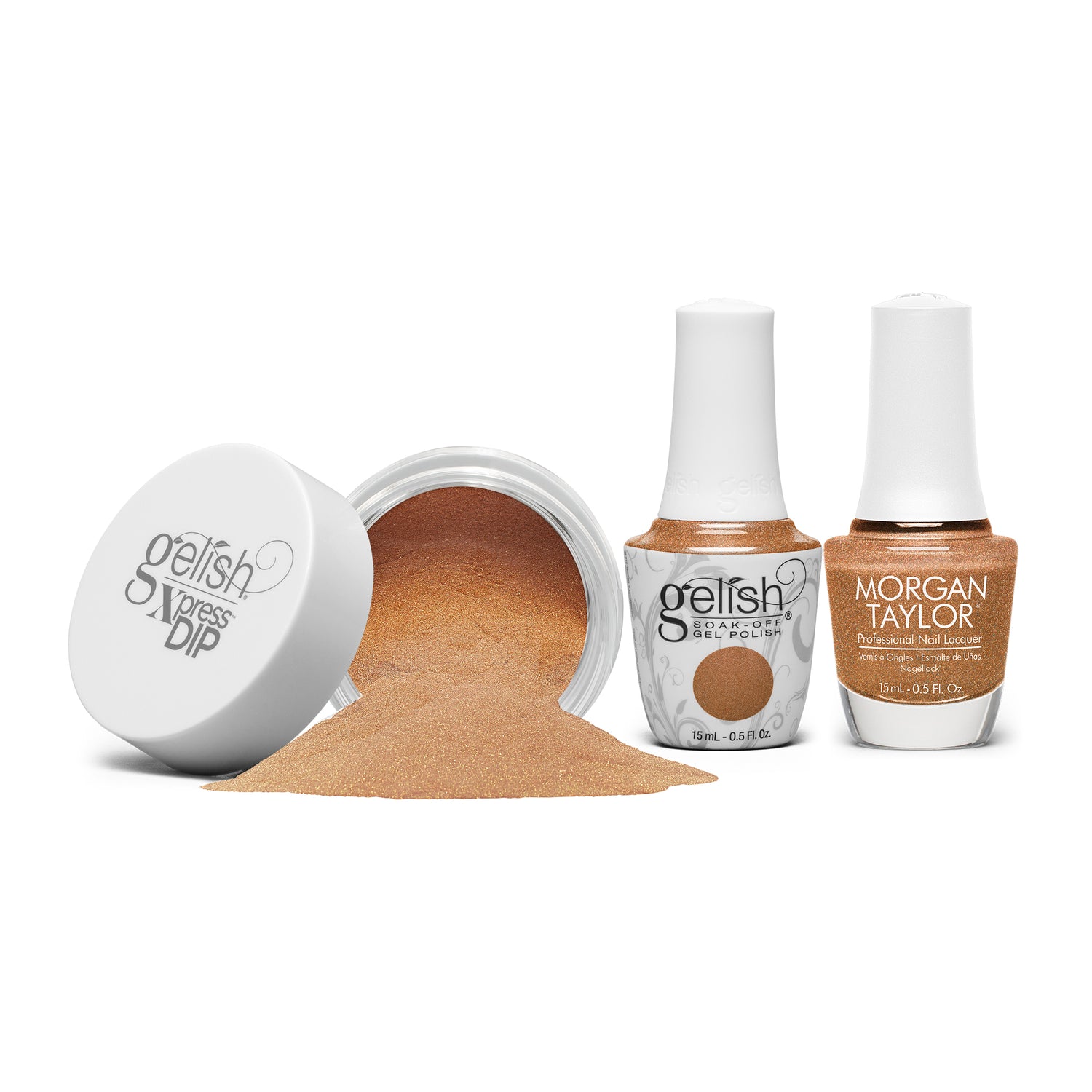 **PRE-ORDER**Gelish & Morgan Taylor Bougie by Nature Collection Trio - Solstice Sister