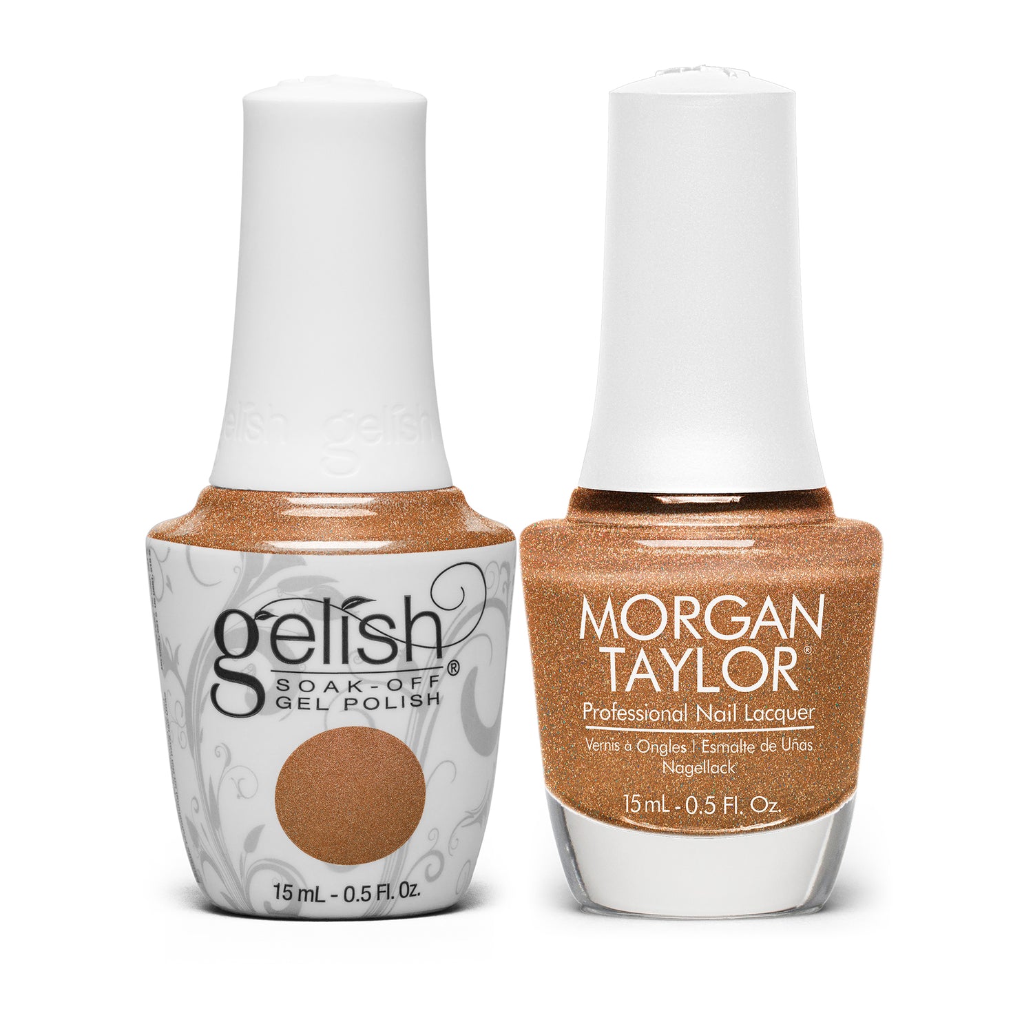**PRE-ORDER**Gelish & Morgan Taylor Bougie by Nature Collection Duo – Solstice Sister .5 oz