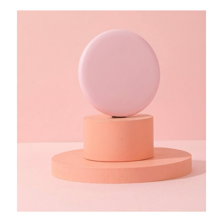 Double-Sided LED Compact Mirror – Pink
