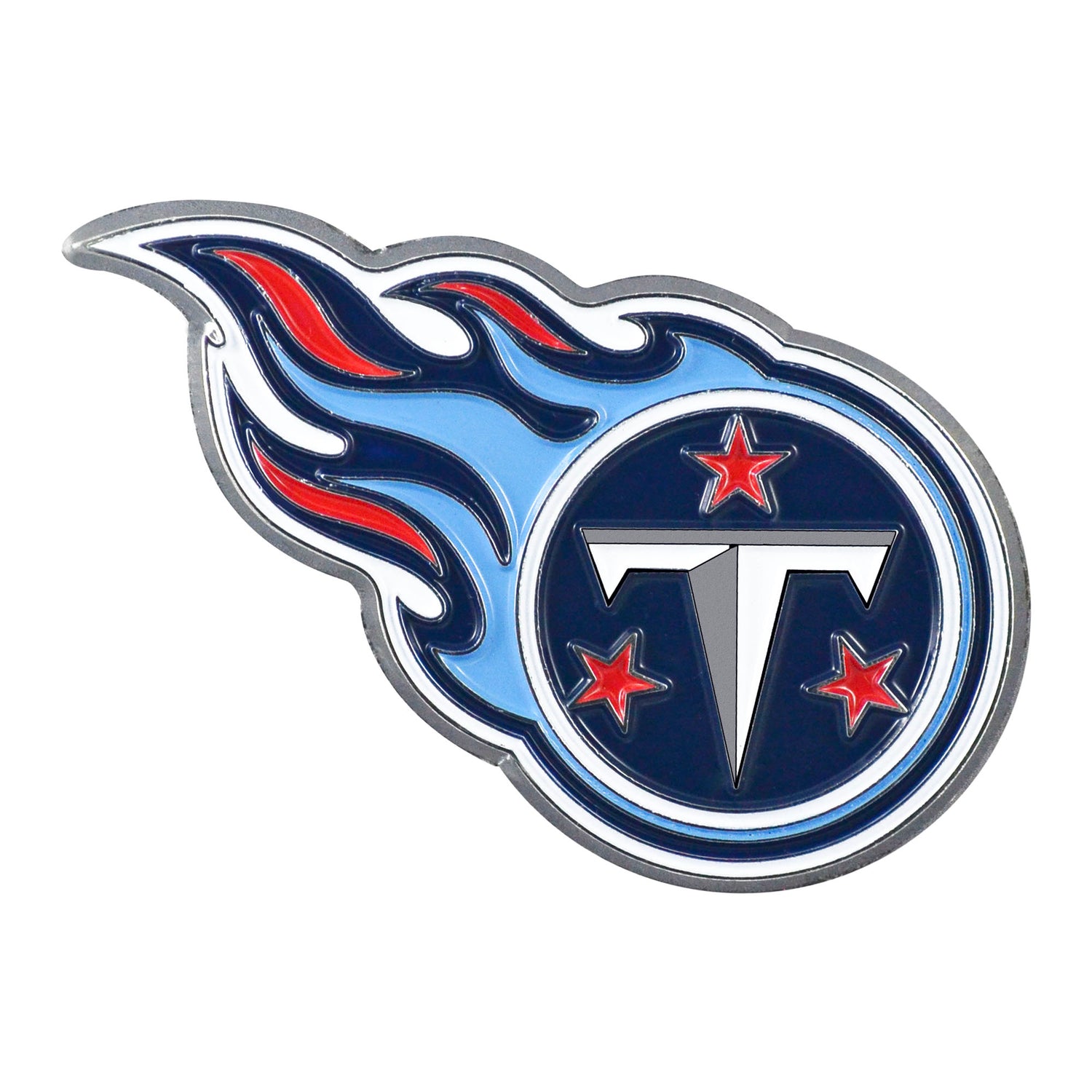 Fanmats Tennessee Titans Emblem - Chrome