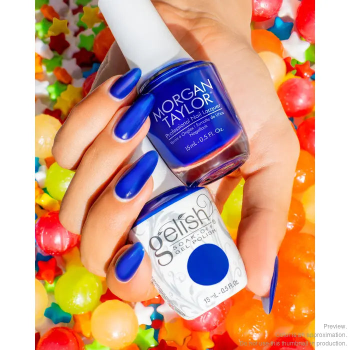 Gelish & Morgan Taylor Trio Keep It Juicy - Blue Crush Rush