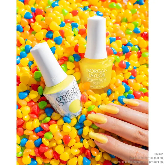 Gelish & Morgan Taylor Trio Keep It Juicy - Lemon Drop Lush