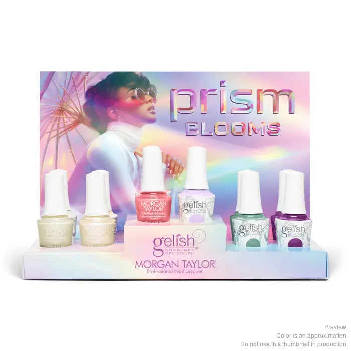 Gelish & Morgan Taylor Prism Blooms Collection – Mixed 12 Piece Display