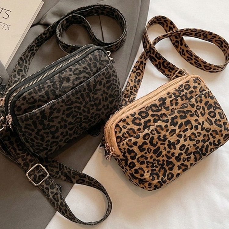 Zenana Crossbody Leopard Print Bag
