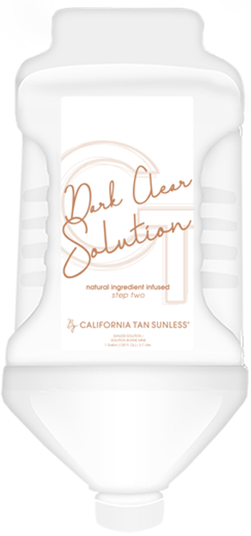 California Tan Dark Clear Airbrush Solution Step 2