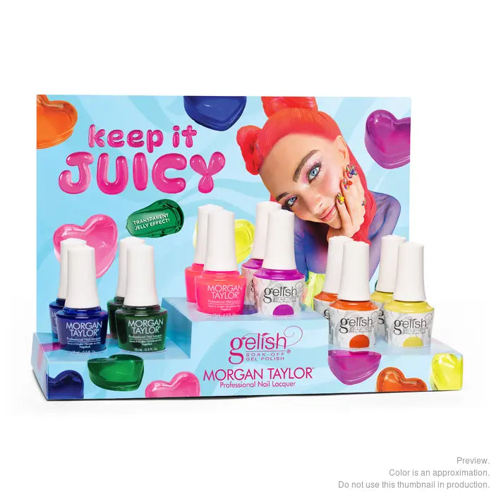 *Pre-Order*Gelish Keep It Juicy Mixed 12 Piece Collection