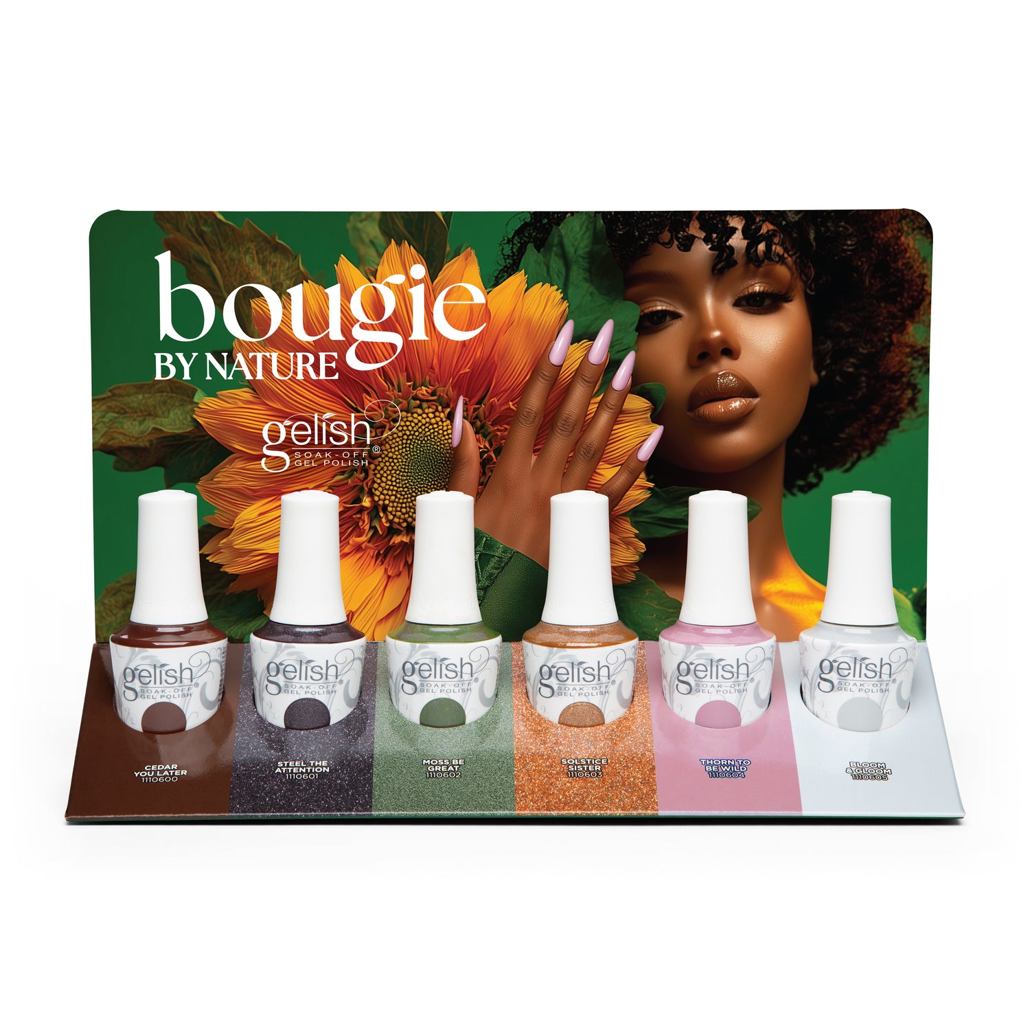 **PRE-ORDER** Gelish Soak-Off Gel Polish Bougie by Nature Collection 6 Piece Collection
