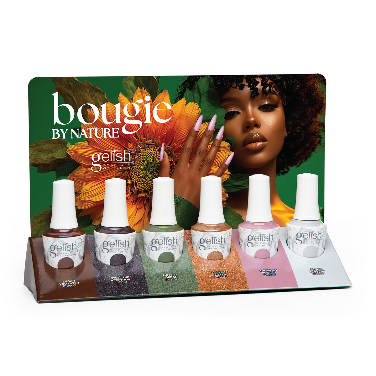 **PRE-ORDER** Gelish Soak-Off Gel Polish Bougie by Nature Collection 6 Piece Collection
