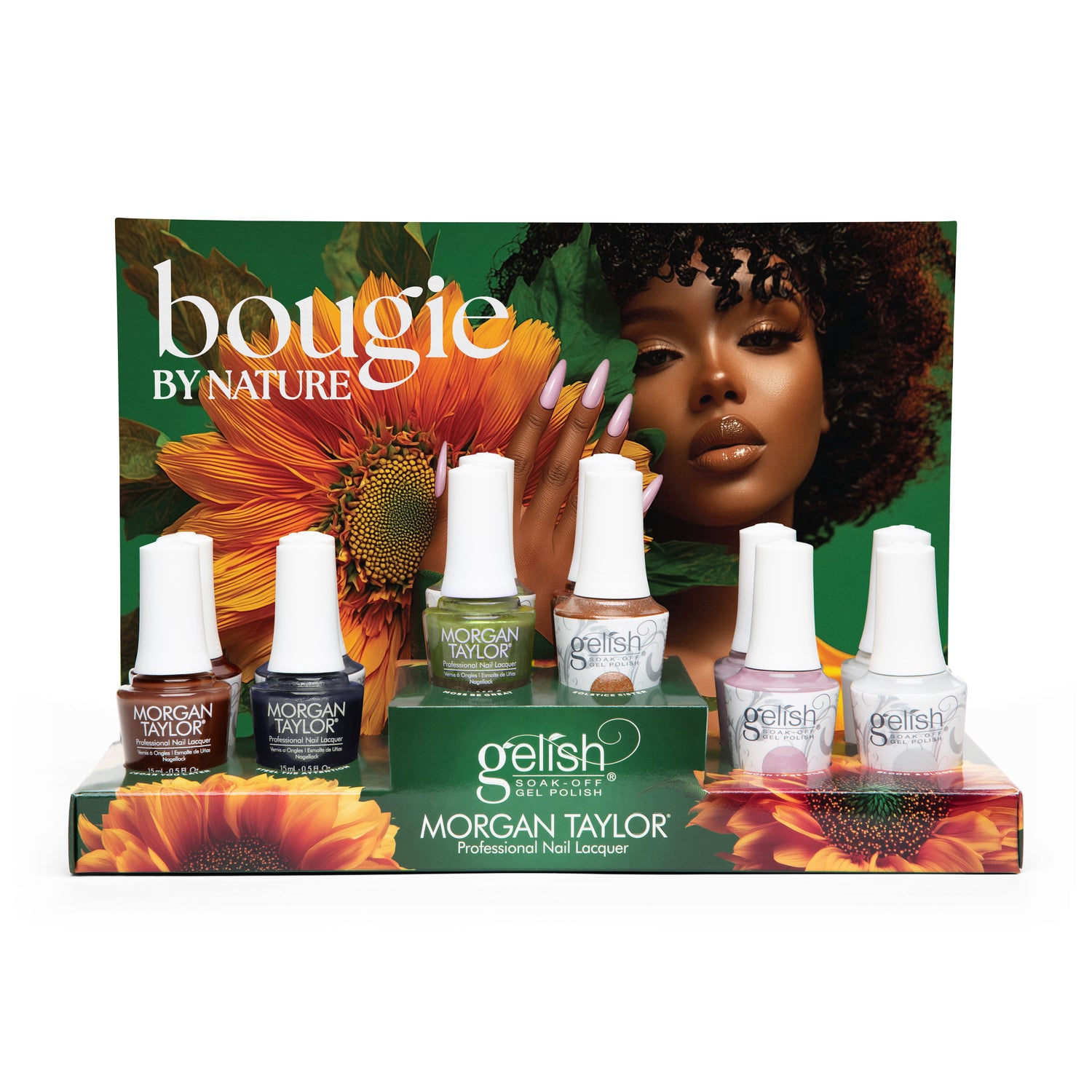 **PRE-ORDER** Gelish & Morgan Taylor Bougie by Nature Collection Mixed 12 Piece Display