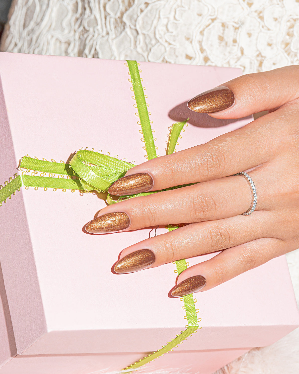 **PRE ORDER**  Morgan Taylor Nail Lacquer 2026 Holiday Toast the Season Collection - Honey'd Up .5 oz.