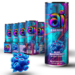 Ai Energy 12 Pack - Blue Raspberry - PinkPro Beauty Supply