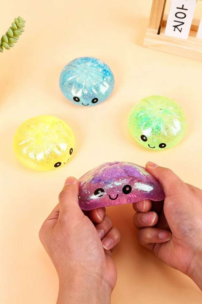 Dumpling Glitter Mystery Squishy Assorted