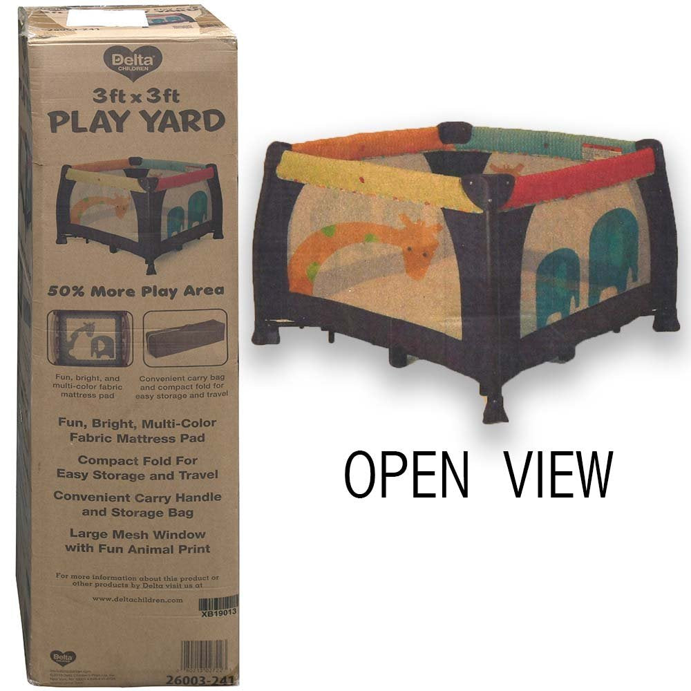 Delta Fun Time 36 x 36 Play Yard