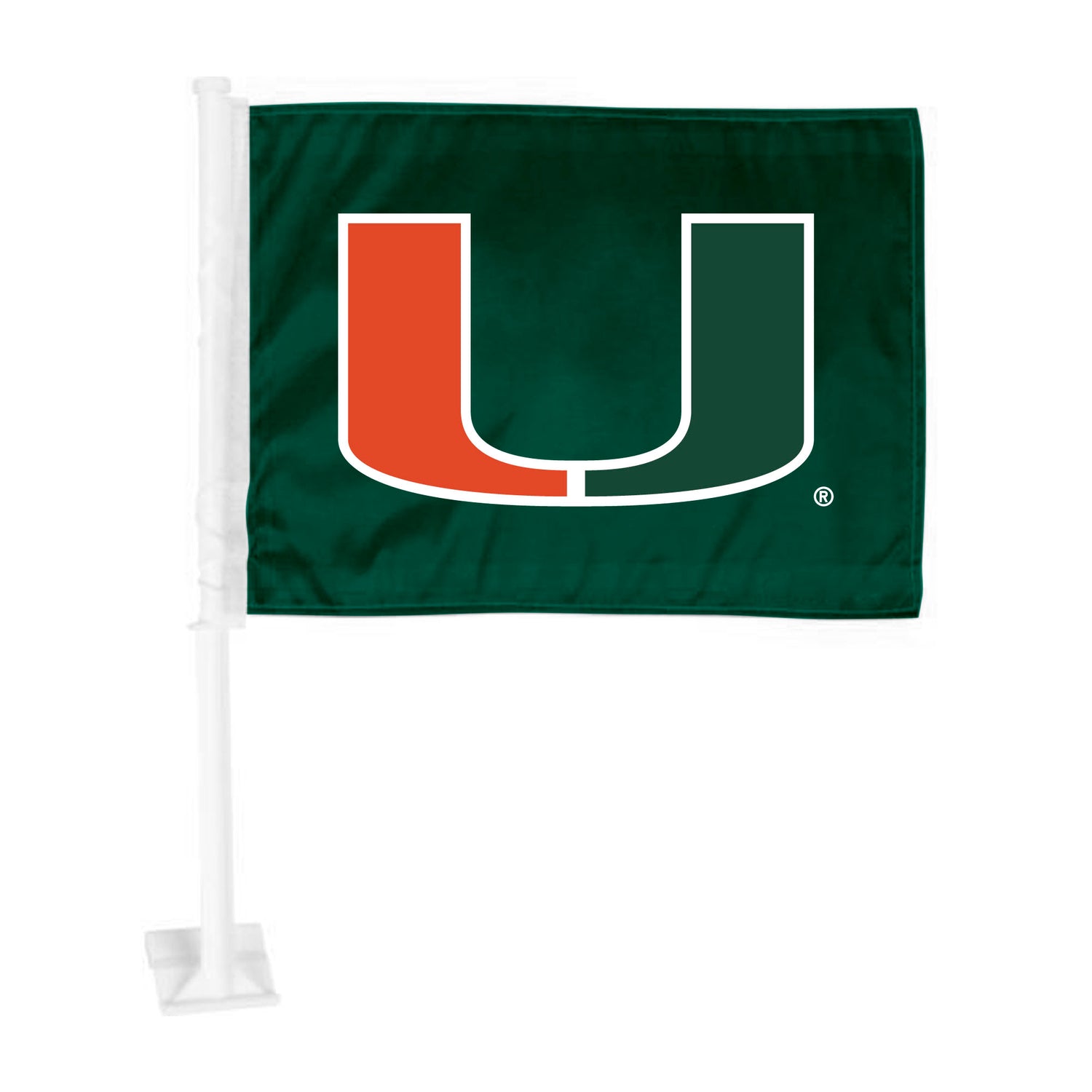 Fanmats Miami Hurricanes Car Flag Fanmats