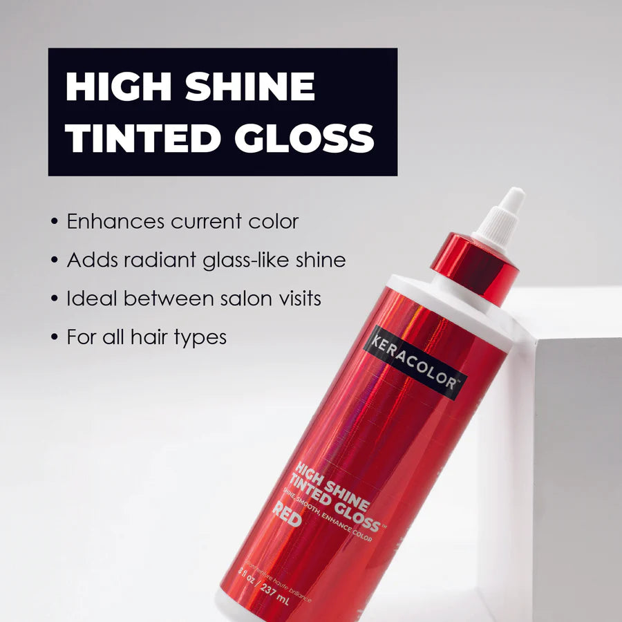Keracolor High Shine Gloss-Red 8oz
