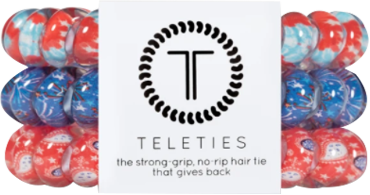 Teleties Hair Ties U.S. of Yay!