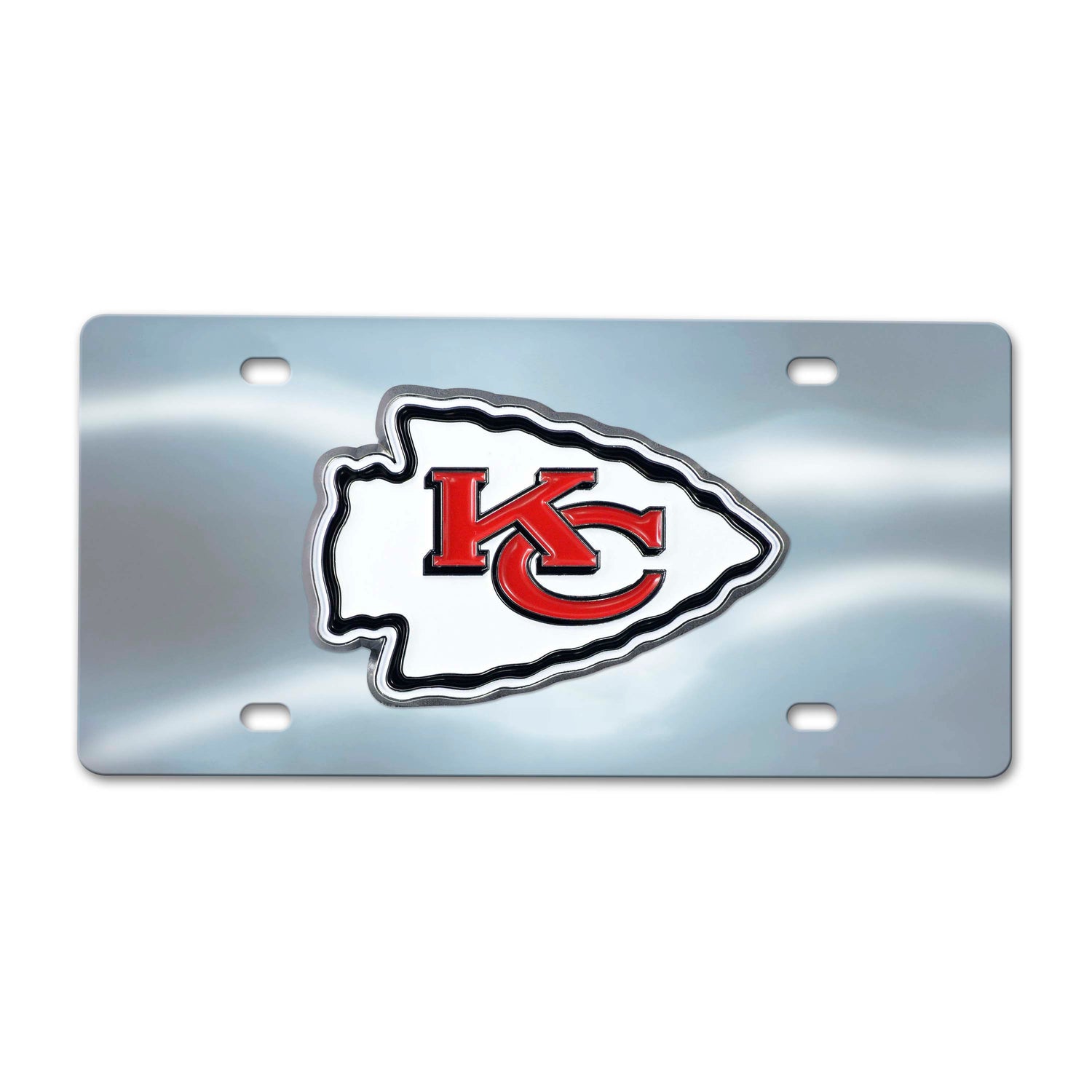 Fanmats Kansas City Chiefs Diecast License Plate