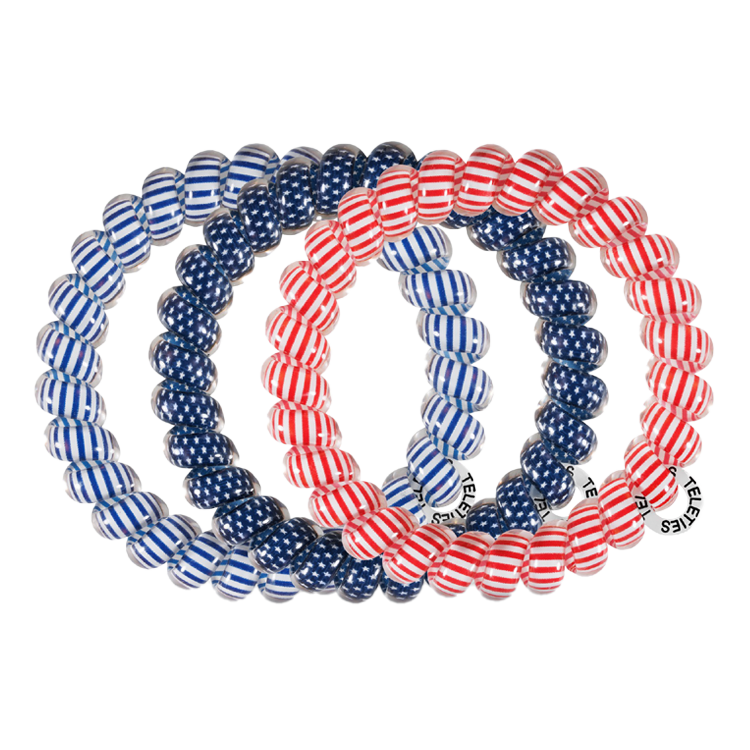 Teleties Hair Ties Bold & Blue-tiful