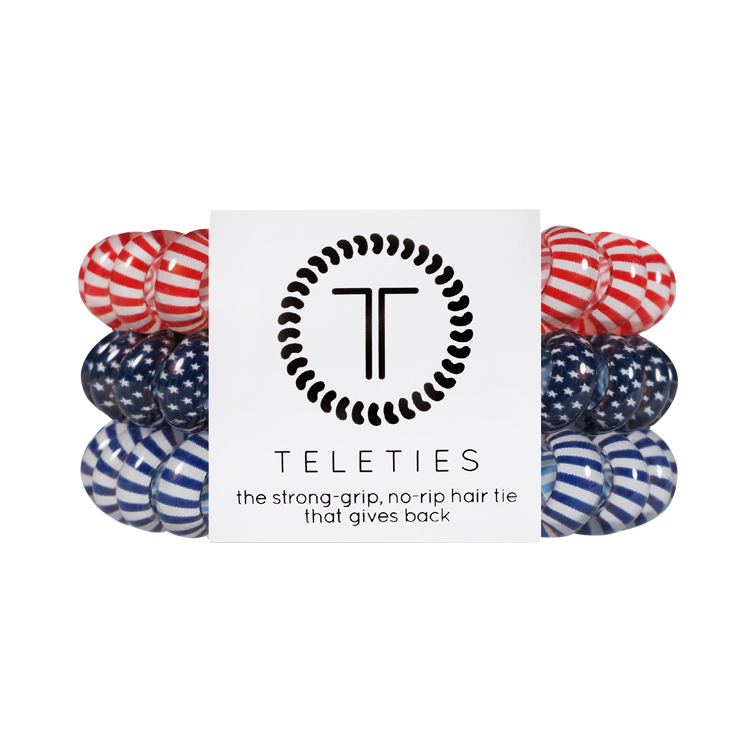 Teleties Hair Ties Bold & Blue-tiful