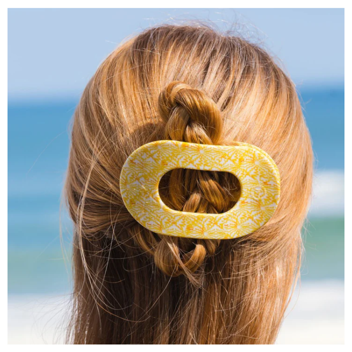 Clip para el cabello Teleties Flat Fun in The Sun, tamaño grande